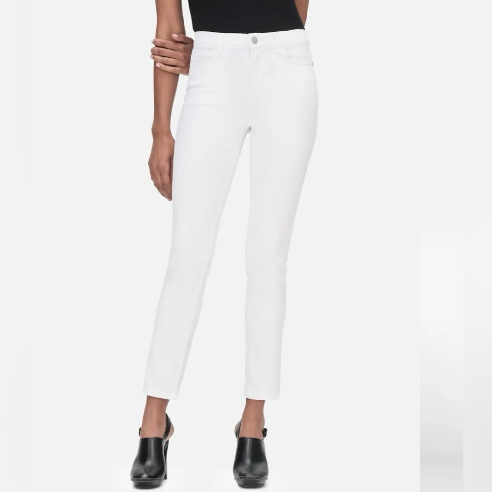Frame | Le High Straight Blanc White Size 26